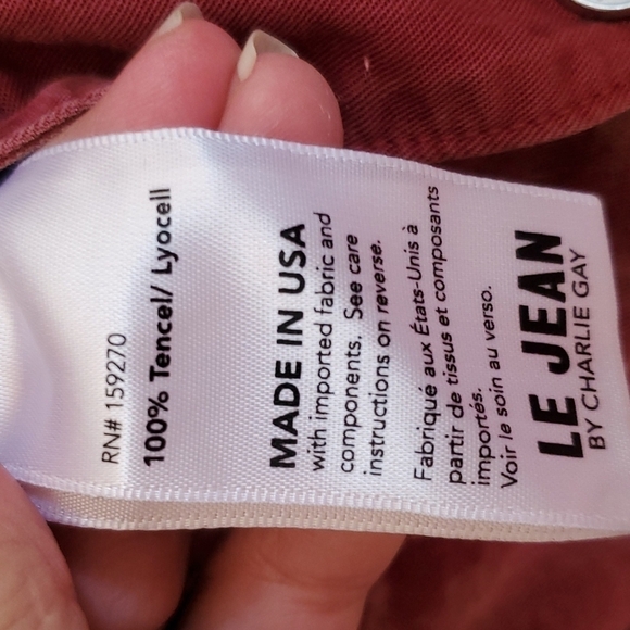 LeJean Jumpsuit NWT Large rust colored - Picture 9 of 10